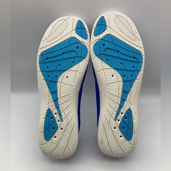 Lands’End Women’s Water Ballet Flats Blue Color Size 9B Like New - Picture 9 of 9